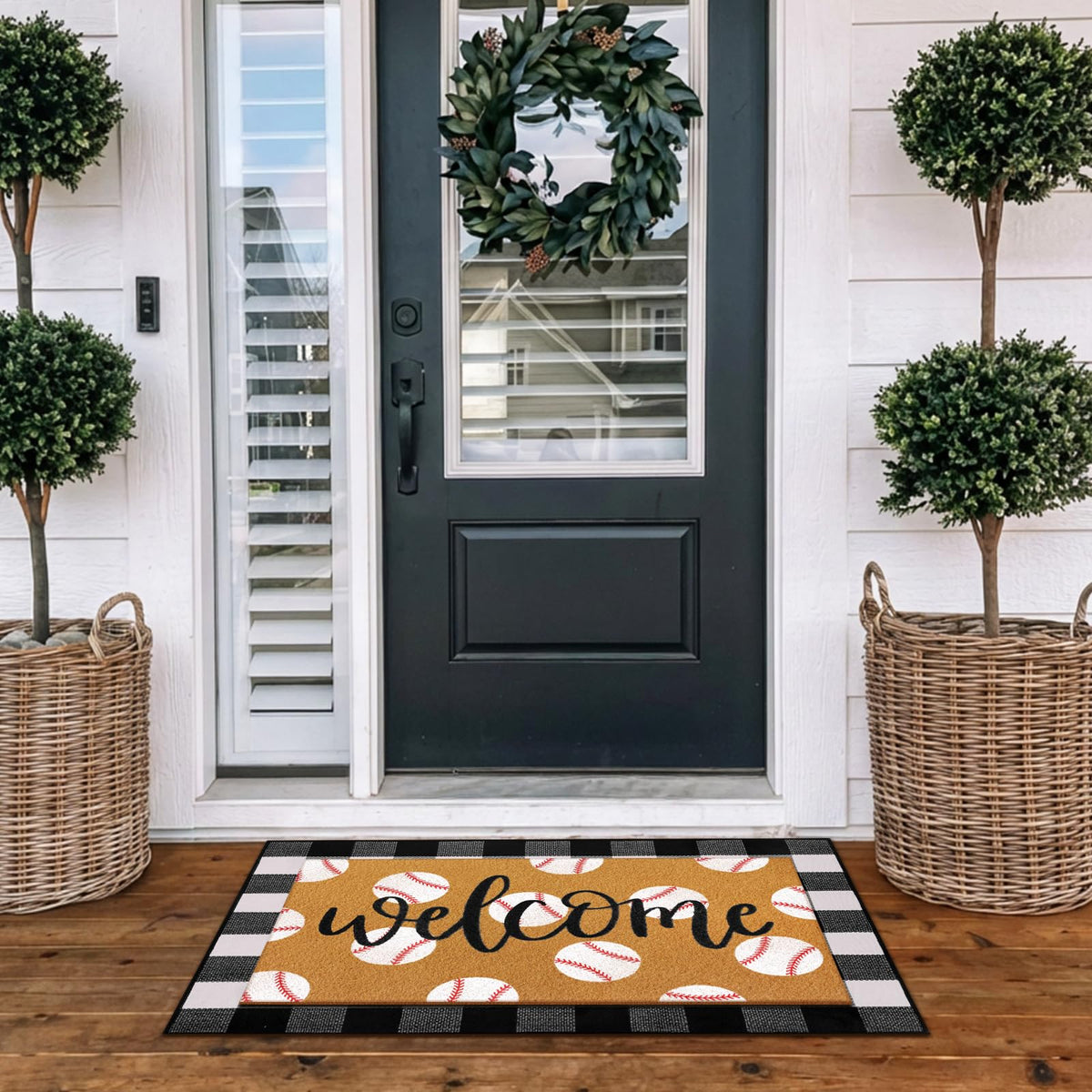 Tinideya durable stitching enhances longevity for frequent use at entryways.