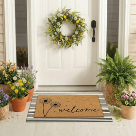 Tinideya two-mat doorway set, pair for coordinated entry
