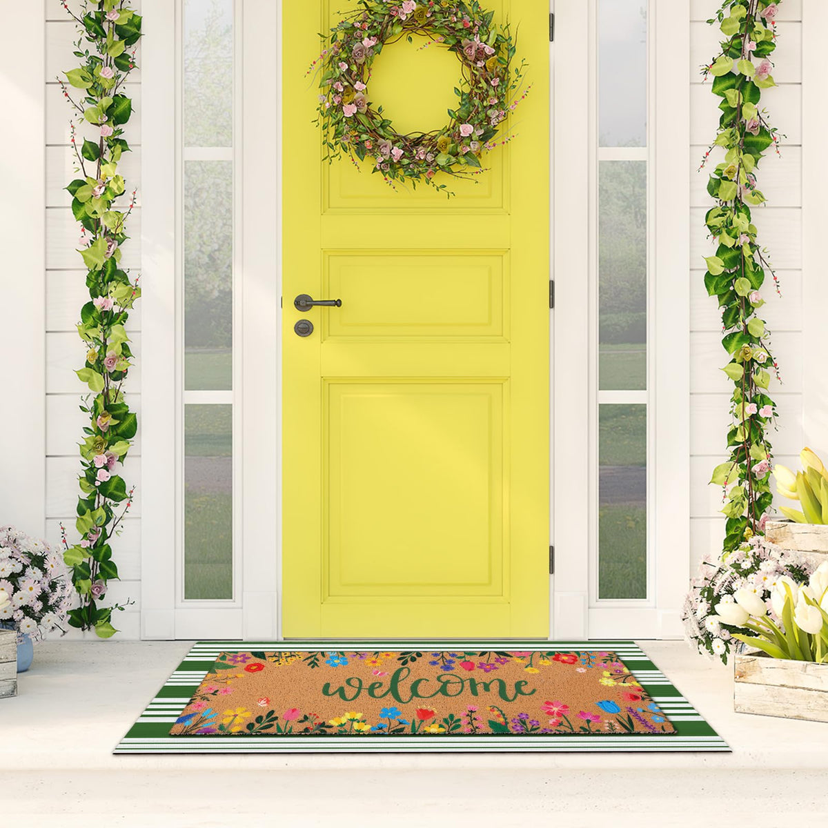 Tinideya two-piece entry set suitable for indoor or outdoor use.