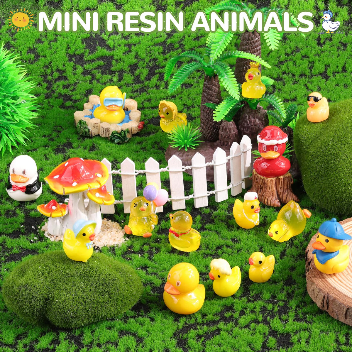 TINKRSTUFF DIY craft ducks enhance party favors and giftable decor.