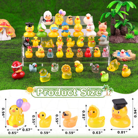 TINKRSTUFF resin duck multi-style figurines offer versatile decorative accents.