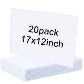 TINSKY 20-pack corrugated plastic boards ready for outdoor yard signs