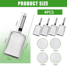 TINSKY 2-8mm mesh garden sifter filters debris for clean soil