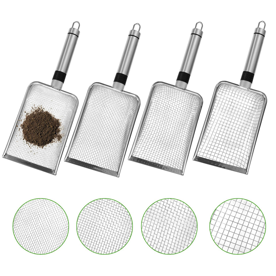 TINSKY 2mm mesh gardening sifter for fine soil screening for seedbeds