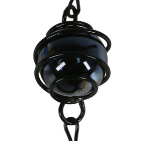 Tinsow Cardinal wind chime bell emits a pleasant wind note.