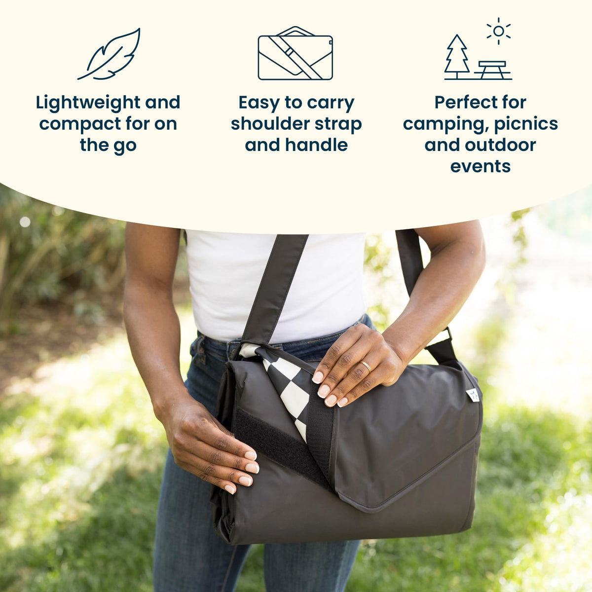Tiny Twinkle weatherproof and machine-washable for easy cleanup after trips