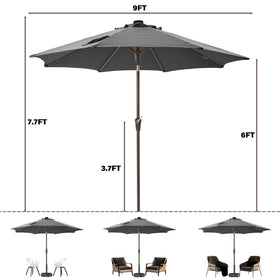 Tioline wind-stability design with reinforced brackets for safety