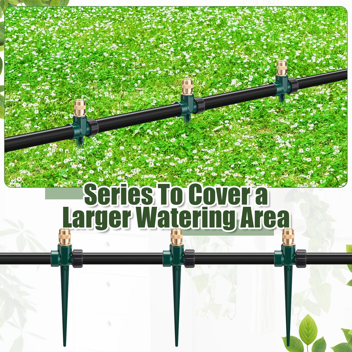 Tioncy leak-proof design ensures reliable irrigation across seasons.