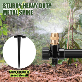 Tioncy four sprinklers included for larger irrigation areas