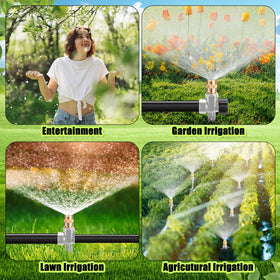 Tioncy leak-proof design helps conserve water during irrigation sessions.