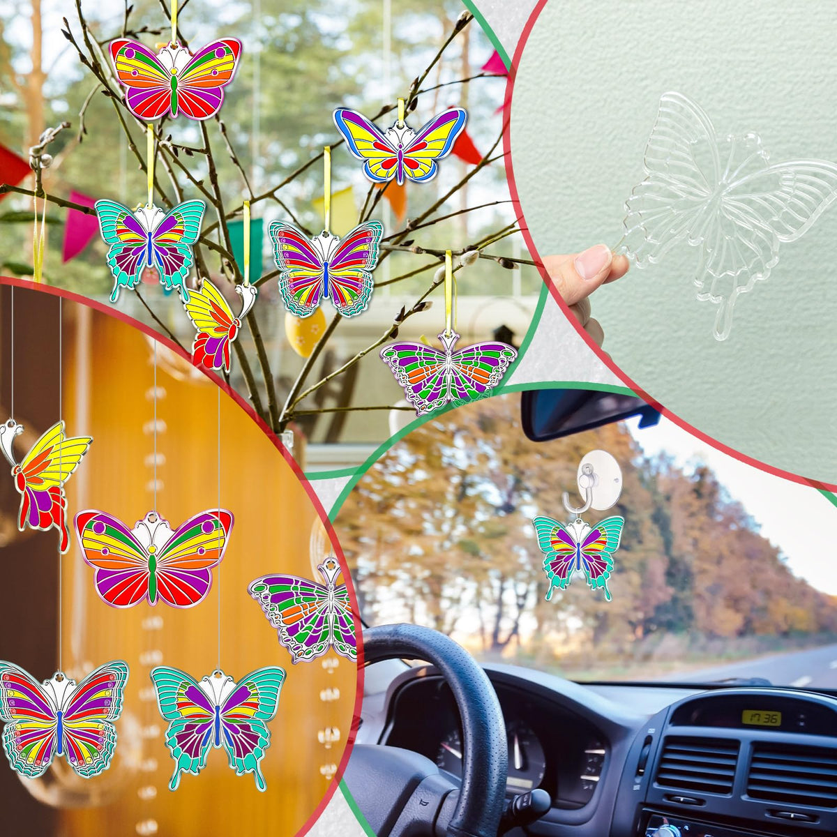 Tioncy suction cup hooks for quick window mounting