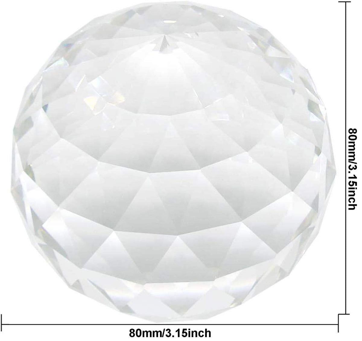 Tirifer feng shui crystal display inviting light play in living areas