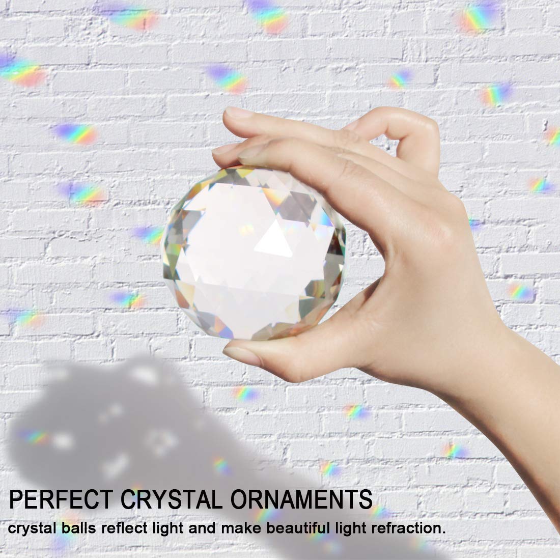 Tirifer garden window decor suncatcher adds color to space