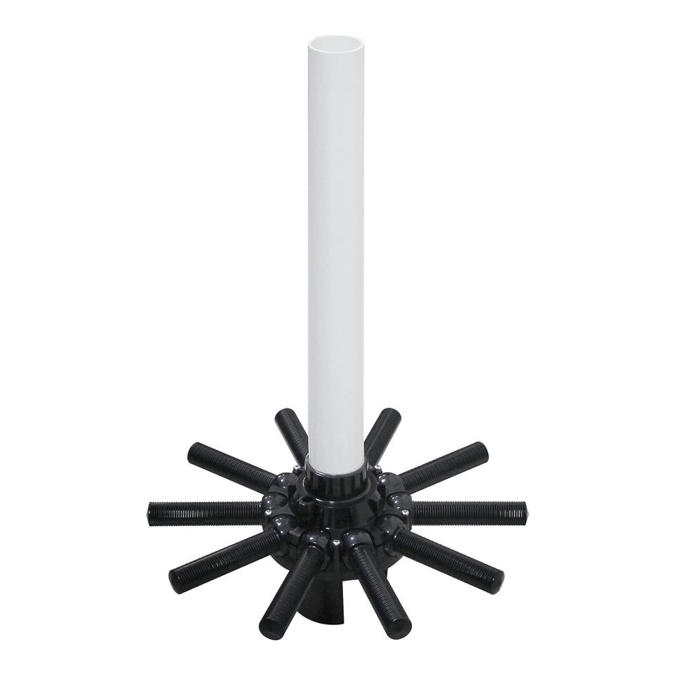 TIROAR SX180DA center pipe close-up showing durable filtration compatibility