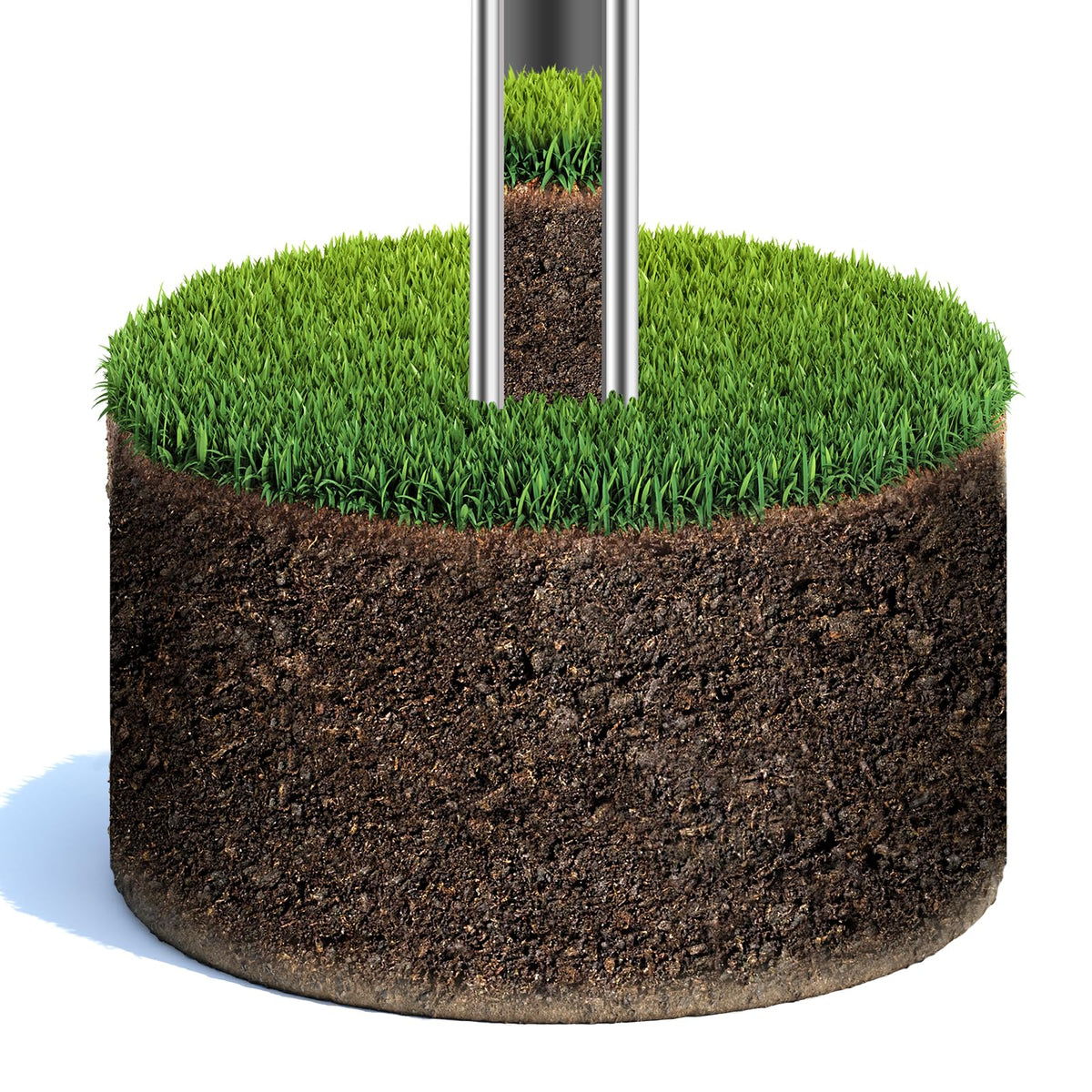 TIRYIUOU integrated-design core-sampler: simple insert-rotate-pull action