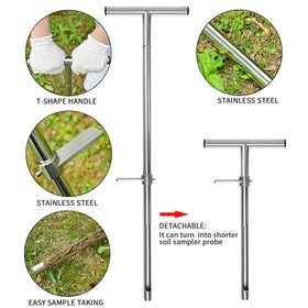 TIRYIUOU lightweight soil-sampler-tool: portable and quick to collect cores