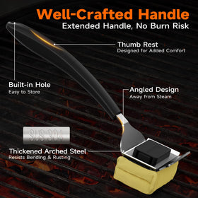 TISHI HERY 400GSM Kevlar-fiber fabric delivers heat resistance and durability.