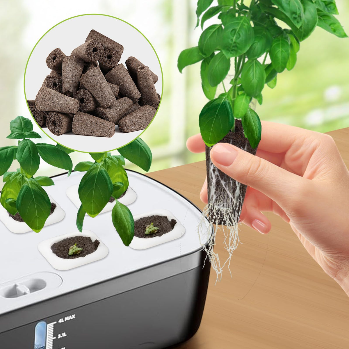 TISOHUGO value kit bundle includes pods and labels for multiple seeds