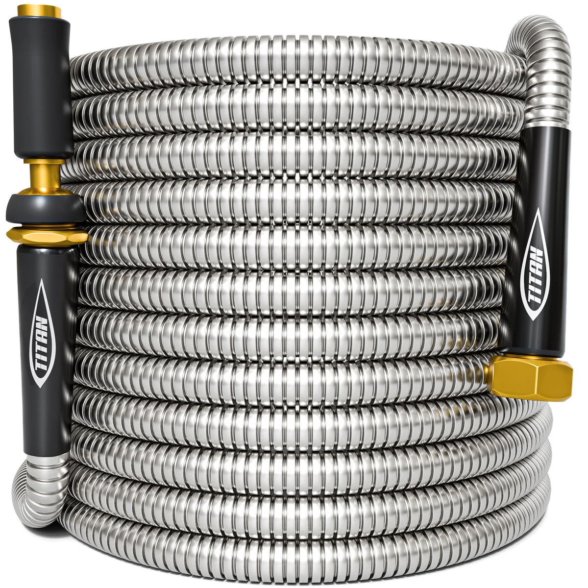 Titan 500 PSI rating supports strong water flow for cleaning tasks