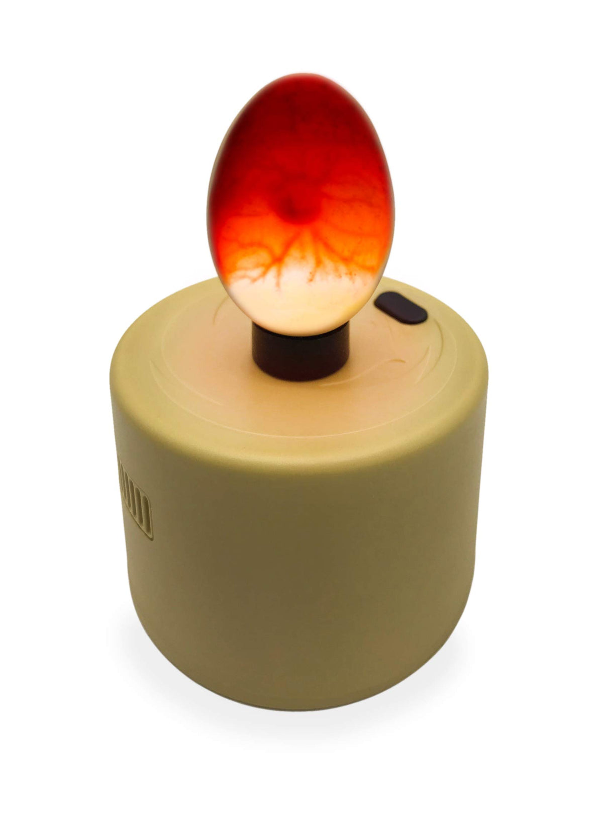 Titan Incubators LED egg candler battery-powered for mobile candling.