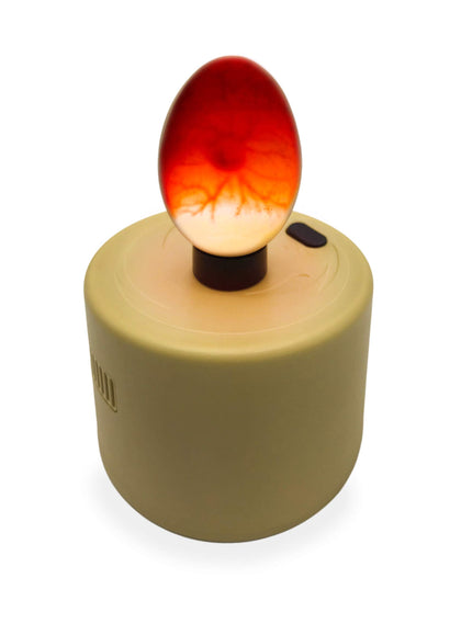 Titan Incubators LED egg candler battery-powered for mobile candling.