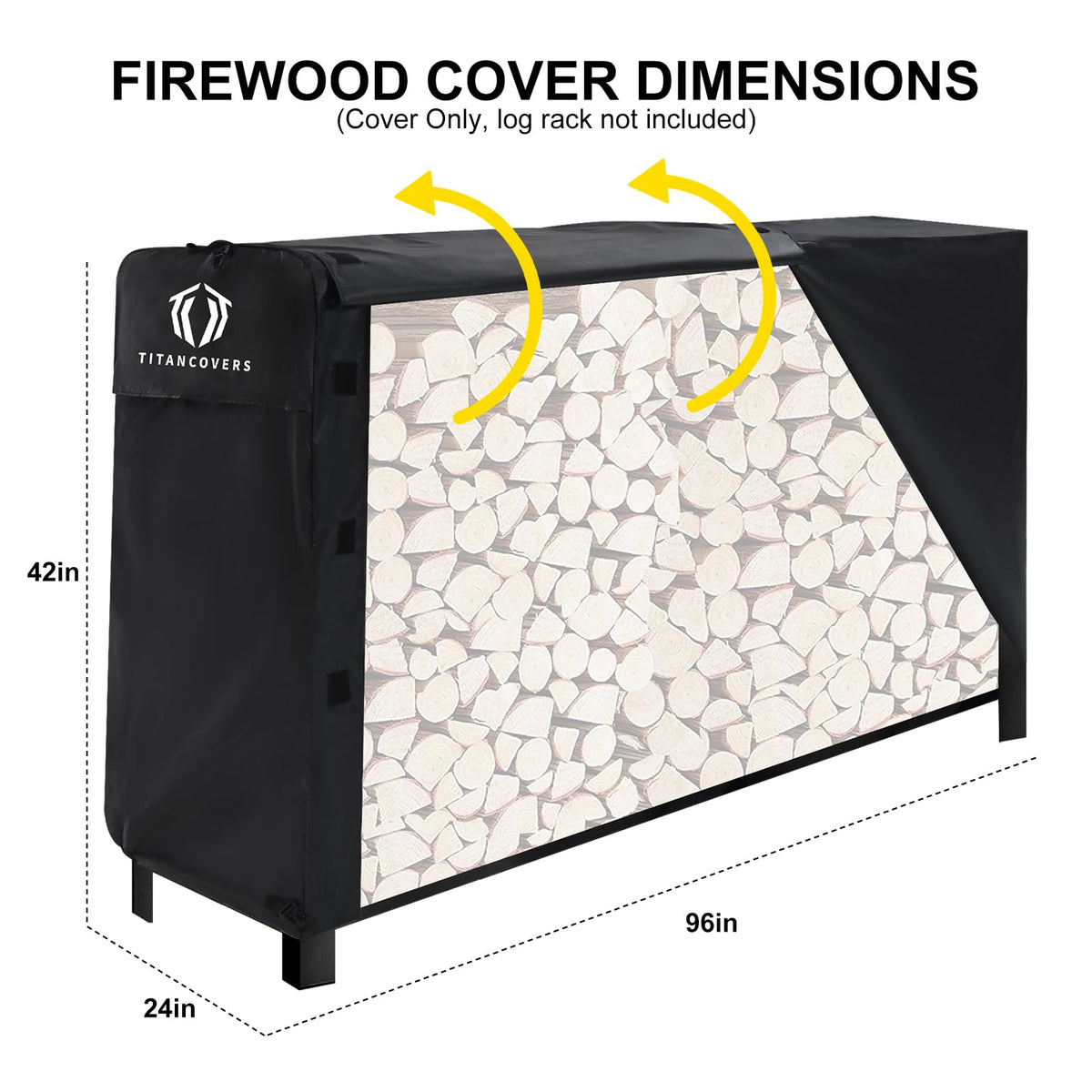 TitanCovers close-up shows durable 600D Oxford fabric and PU coating