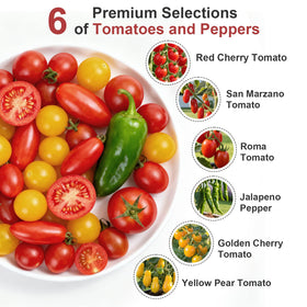 TitaniX USA heirloom seeds in resealable packaging for fresh planting.