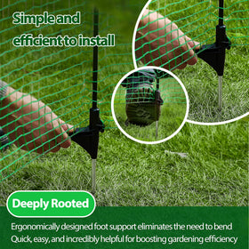 TITECK multi-use safety fence adapts to snow, pool, and garden needs.