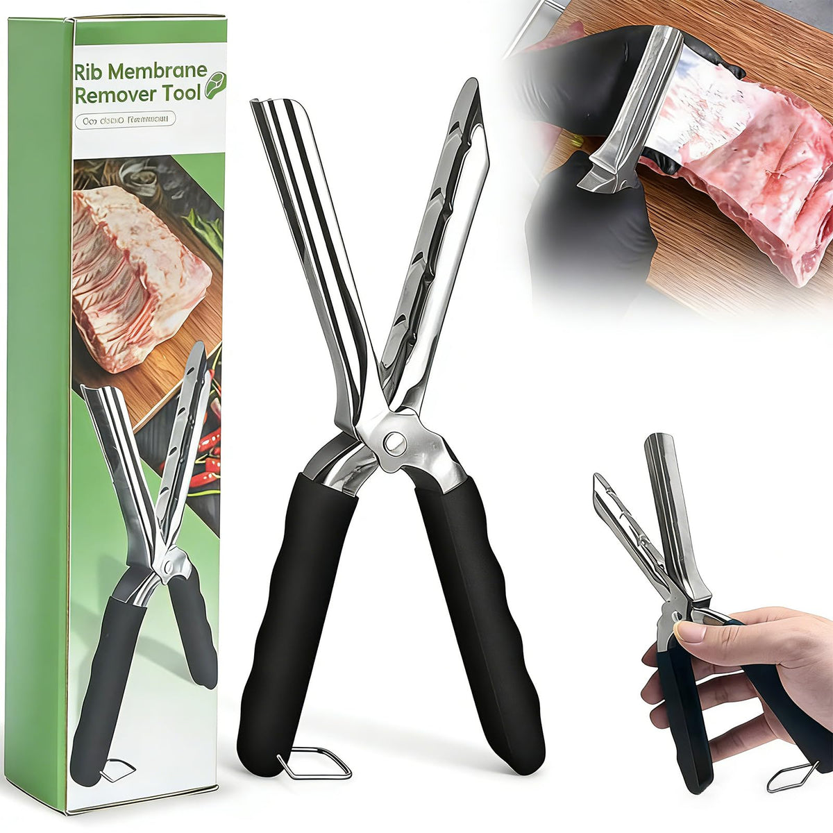 TitTees kitchen-ready rib membrane remover for restaurant-like prep at home.
