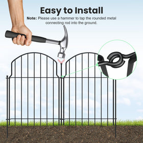 Tivray rustproof coating keeps the fence looking new through seasons.
