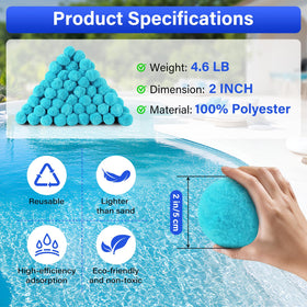 TIXANF eco-friendly material close-up highlights lightweight, durable filtration media.
