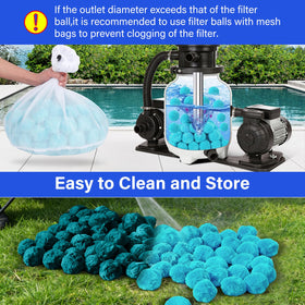 TIXANF machine-washable mesh bag used for easy cleaning and reuse.