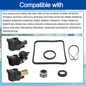 TJUNSENHARSH housing gasket for SP2600 supports secure pump assembly