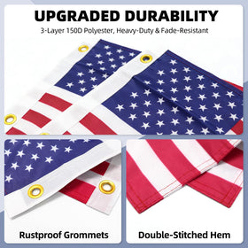 TKBEAM American flag design boosts patriotic style on UTVs and Jeeps