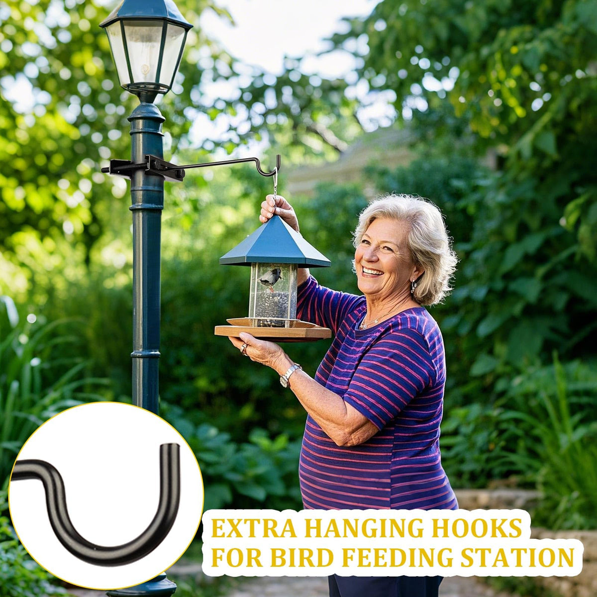 TKGKHK versatile mounting bracket fits round tubes, square tubes, and posts