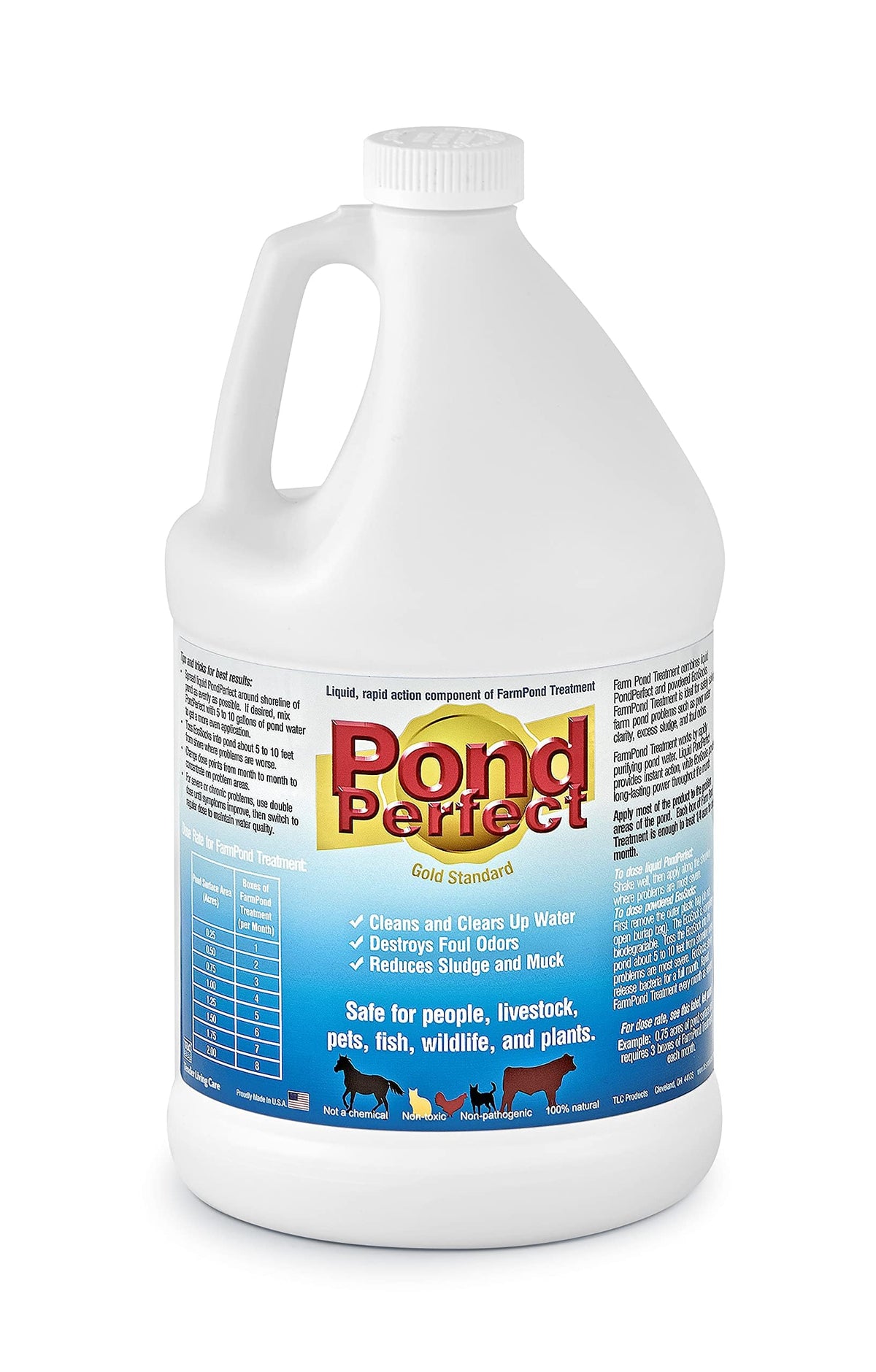 TLC Products EcoSock biodegradable pouch supports ongoing pond treatment