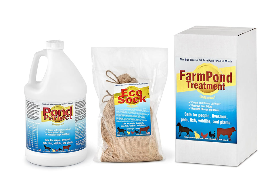 TLC Products PondPerfect liquid bottle pour for easy pond care application