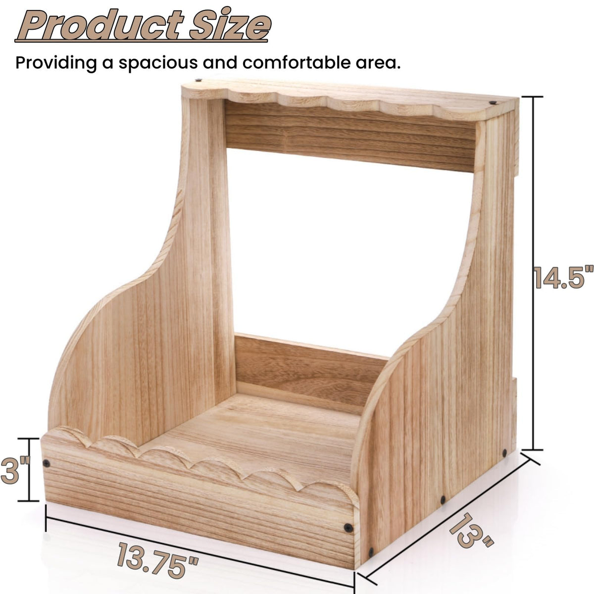 Tlence nesting box wall-mount option showing versatile installation.