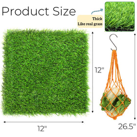 Tlence nesting pad drainage holes keep the coop dry and comfortable.