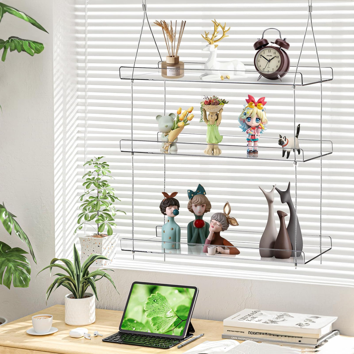 Tlence versatile organizer for flowers, spices, and small decor items.