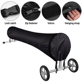 Tlswshsy durable polyethylene cover resists UV and weather while in use