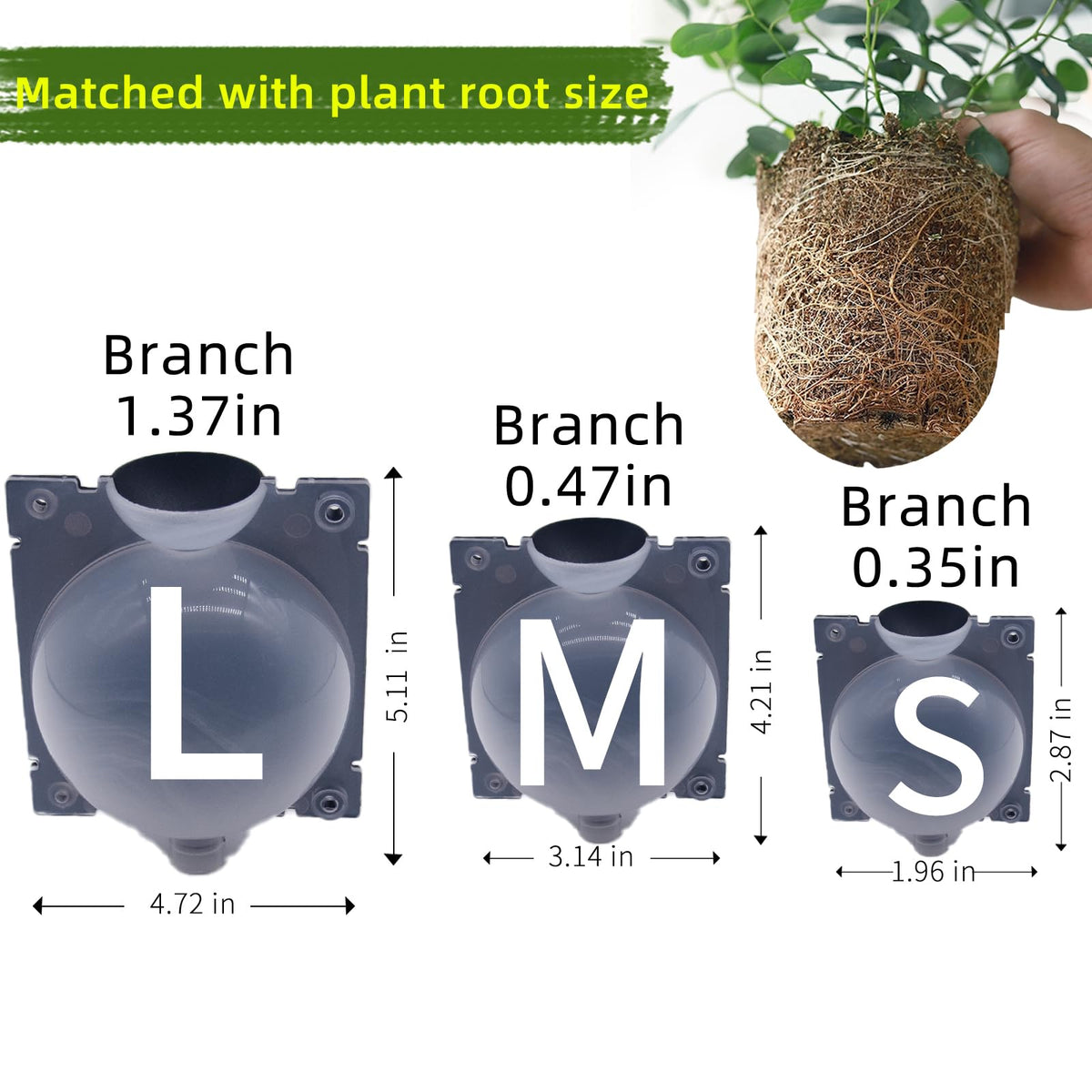 TMKCW plastic-coated ties secure propagation without damage