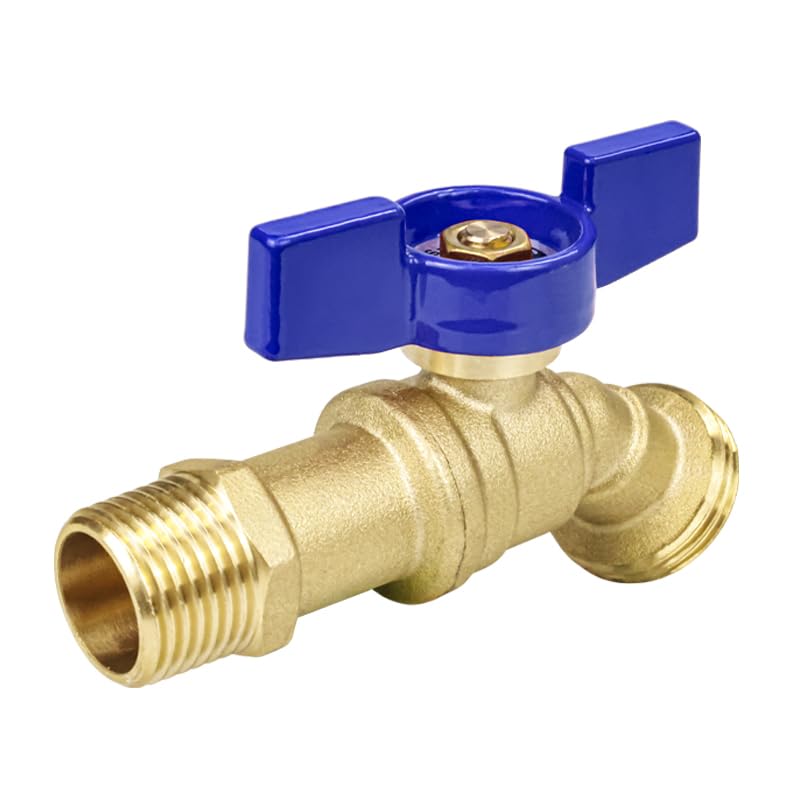 TMOK 200 psi-rated faucet ready for garden and outdoor cleaning tasks.