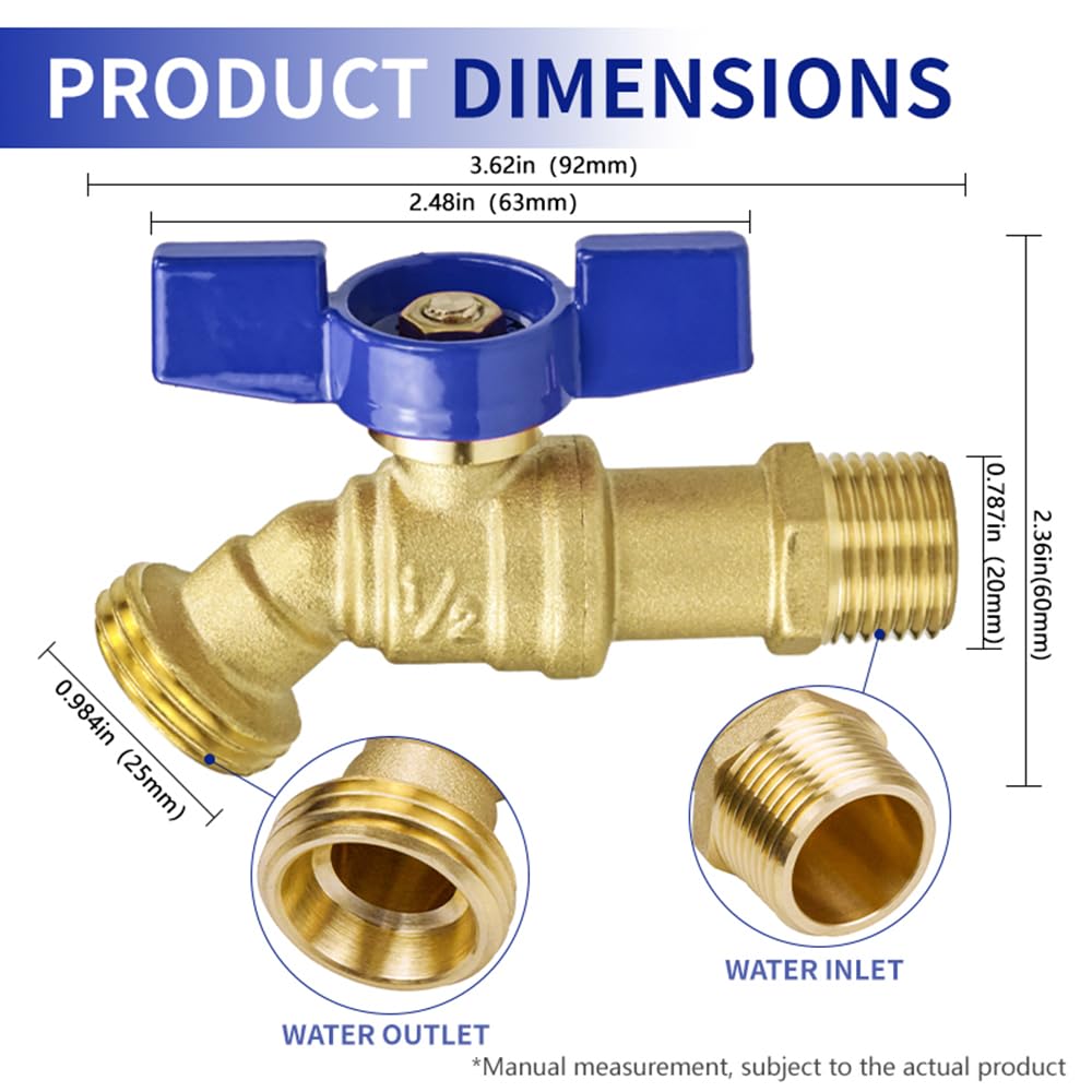 TMOK faucet packaging with teflon tape and washers for quick installation