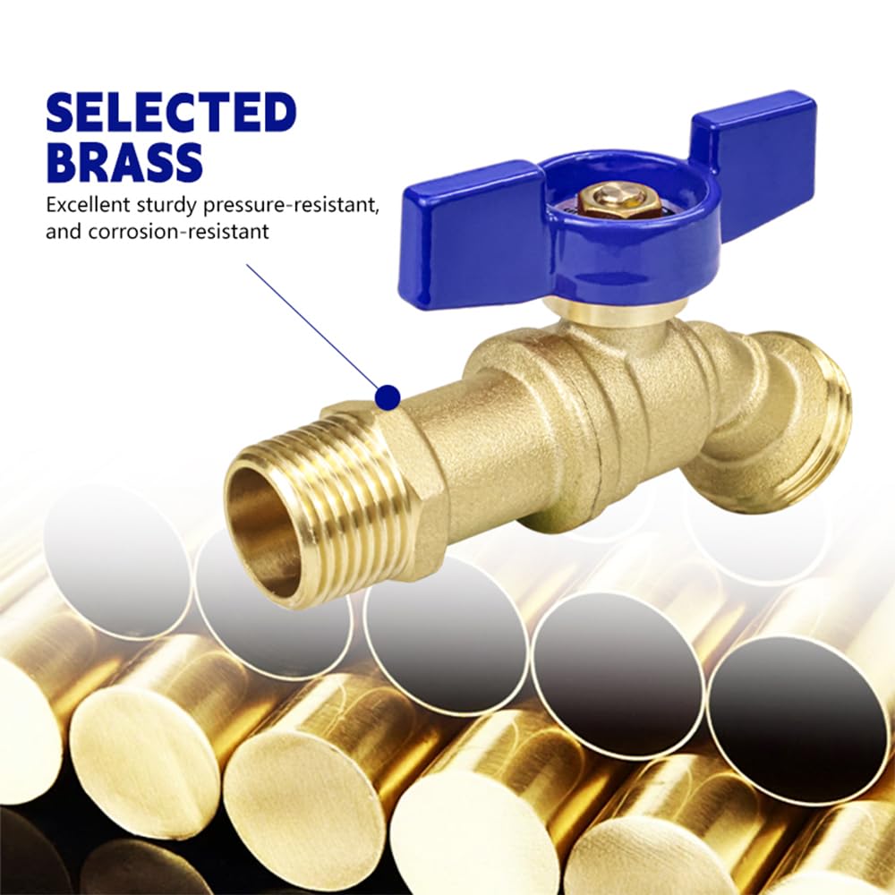 Frost-resistant TMOK faucet suitable for seasonal outdoor setups and protection.