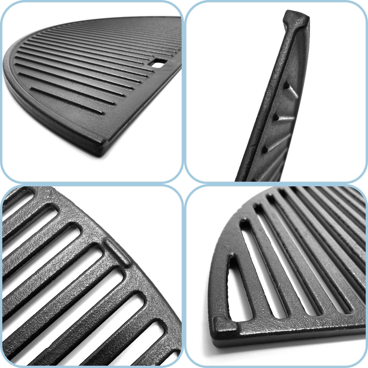 Tmozyar 24in grill grid supports even cooking across charcoal surfaces.
