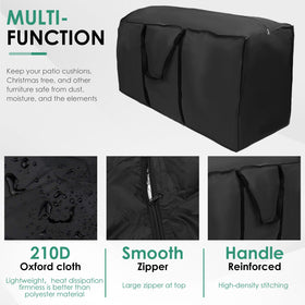 TMWEFUSC zippered closure keeps contents secure during storage