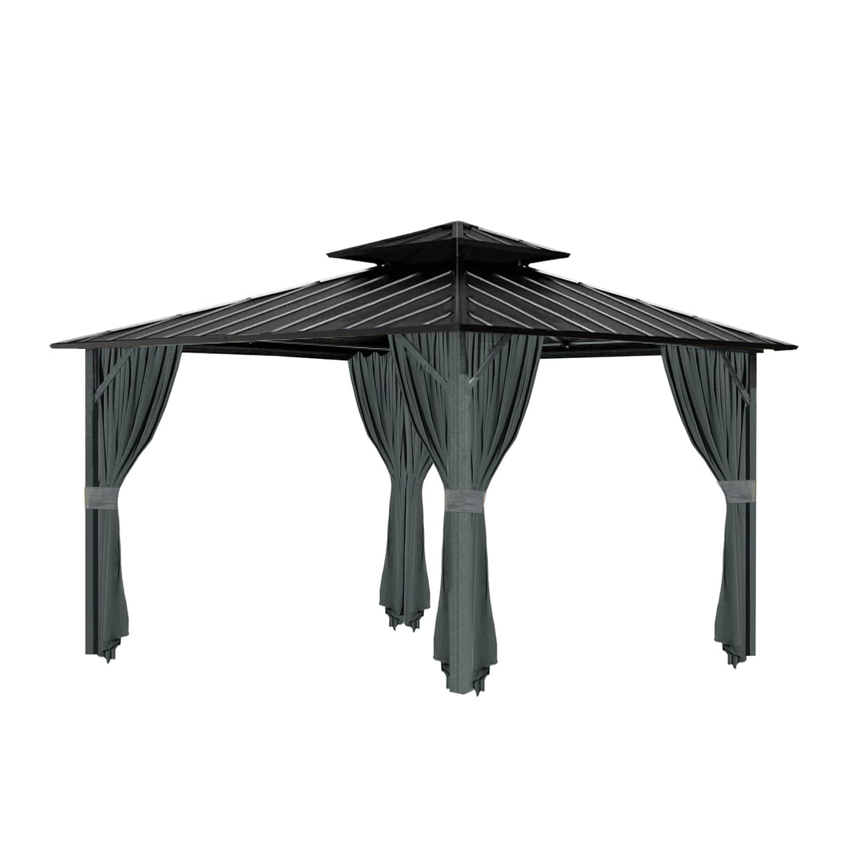Tngan included hardware simplifies mounting for durable privacy.