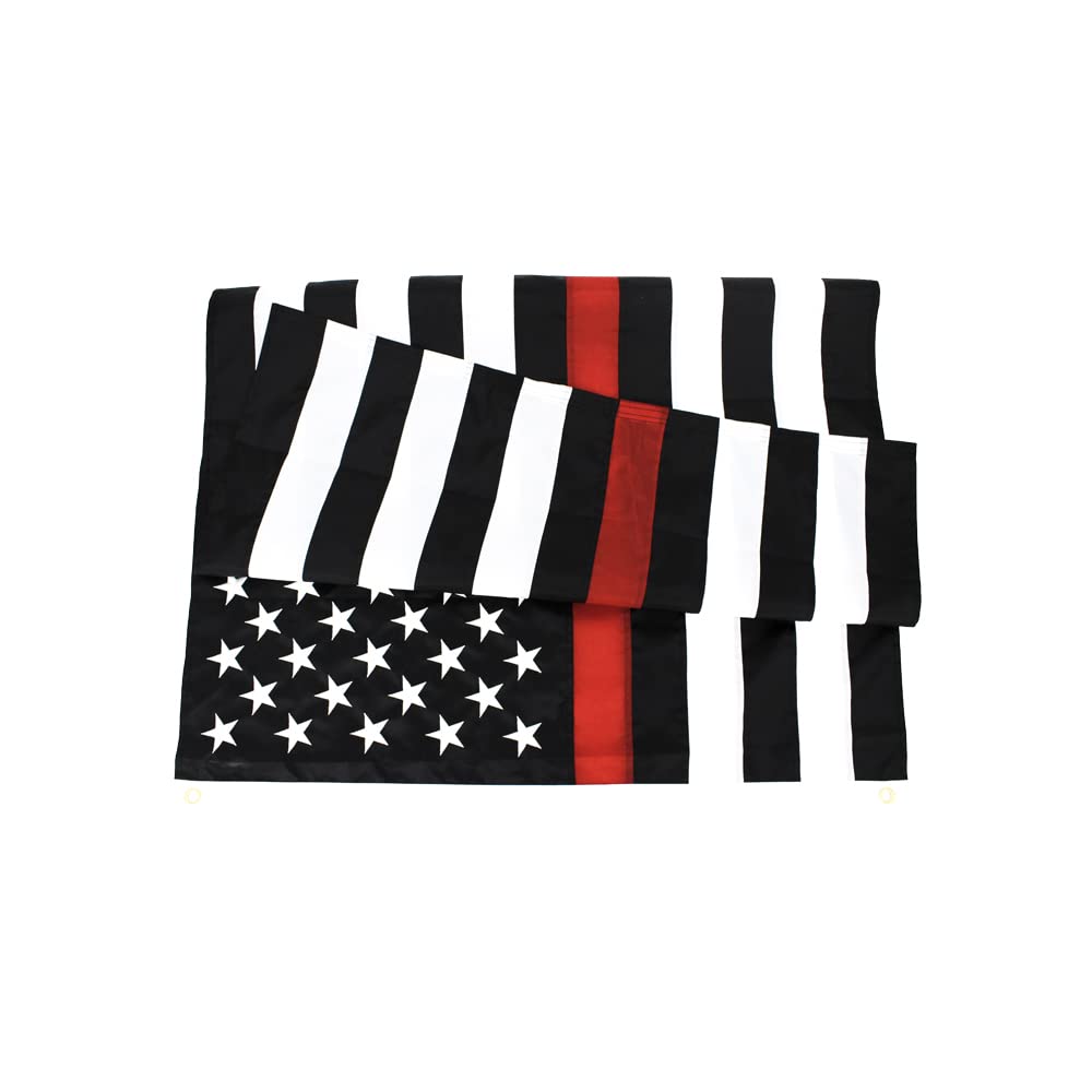 tnpun Firefighter flag nylon heavy-duty 3x5, built for long outdoor use