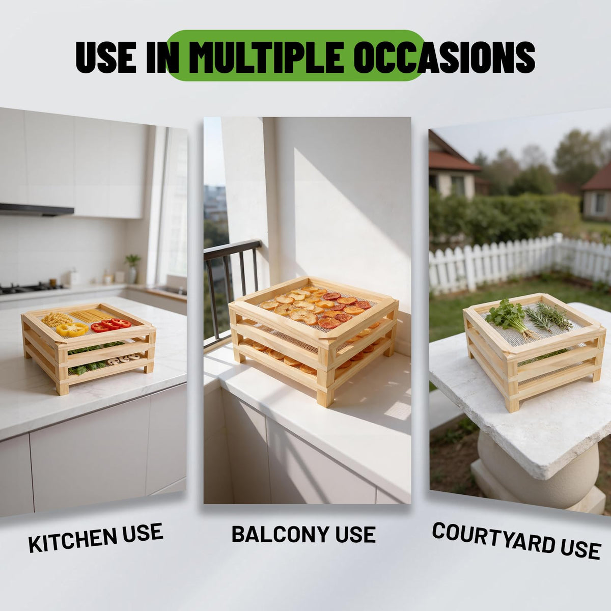 Tnstbiee no-drill design makes setup easy for apartment kitchens